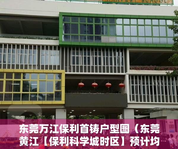 东莞万江保利首铸户型图（东莞黄江【保利科学城时区】预计均价35000平，6月初开盘，推售95-120三至四房）