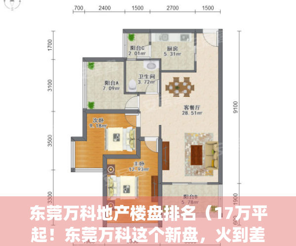 东莞万科地产楼盘排名（17万平起！东莞万科这个新盘，火到差点摇号！）(东莞万科最新楼盘)