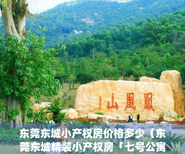 东莞东城小产权房价格多少（东莞东城精装小产权房「七号公寓」）(东莞小产权房·.新开盘)