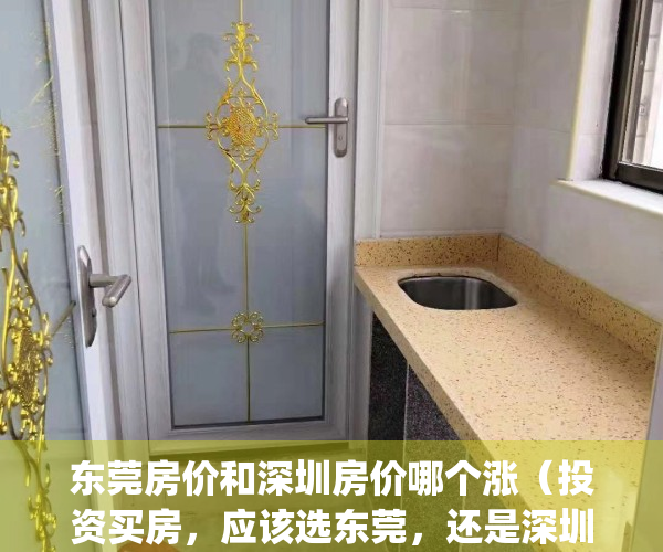 东莞房价和深圳房价哪个涨（投资买房，应该选东莞，还是深圳？）(深圳东莞房价为什么那么便宜)