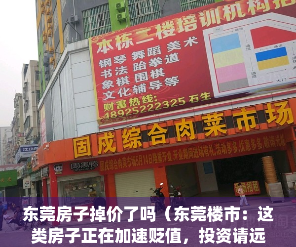 东莞房子掉价了吗（东莞楼市：这类房子正在加速贬值，投资请远离）(东莞房子会降价吗?)