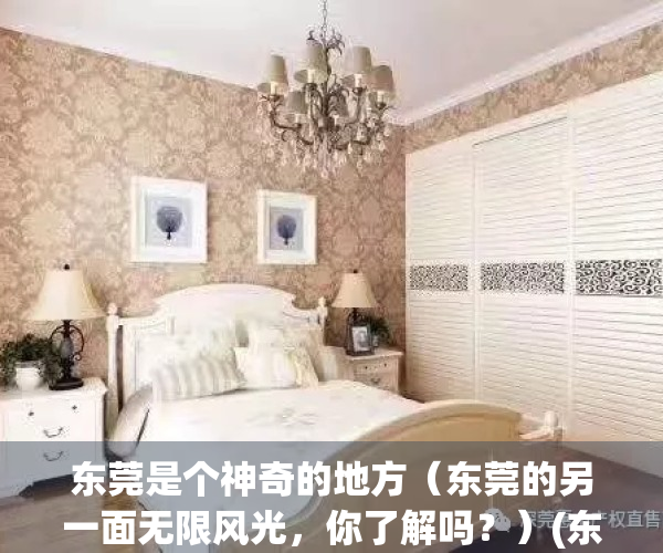 东莞是个神奇的地方（东莞的另一面无限风光，你了解吗？）(东莞是一个什么的美丽城市)