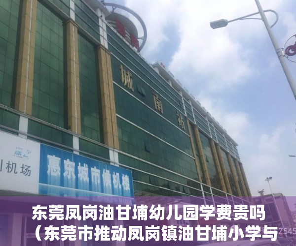 东莞凤岗油甘埔幼儿园学费贵吗（东莞市推动凤岗镇油甘埔小学与马来西亚一小学缔结姐妹学校）