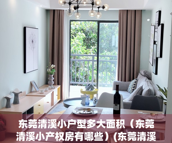 东莞清溪小户型多大面积（东莞清溪小产权房有哪些）(东莞清溪房子值得投资吗)