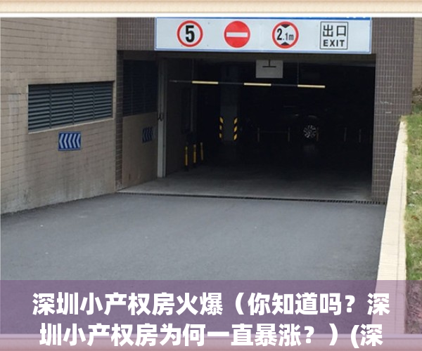 深圳小产权房火爆（你知道吗？深圳小产权房为何一直暴涨？）(深圳小产权暴涨30%)