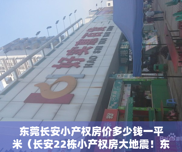 东莞长安小产权房价多少钱一平米（长安22栋小产权房大地震！东莞今年将重拳整治违建1000万平方米！）