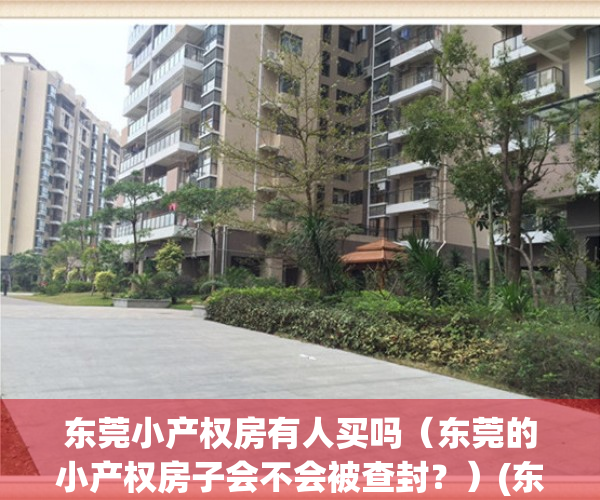 东莞小产权房有人买吗（东莞的小产权房子会不会被查封？）(东莞小产权房会被全部拆除吗)