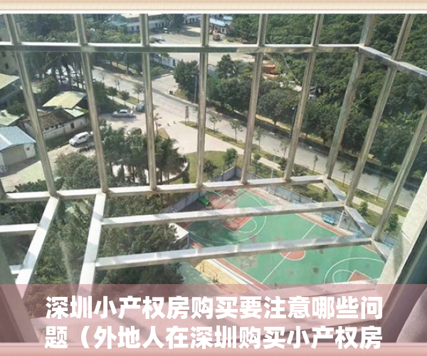 深圳小产权房购买要注意哪些问题（外地人在深圳购买小产权房需要哪些条件）