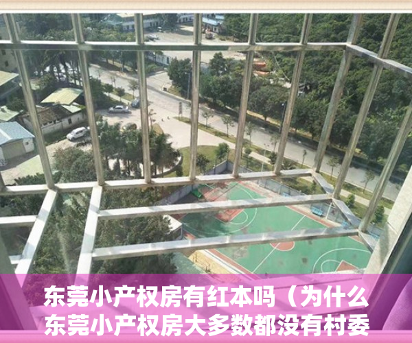 东莞小产权房有红本吗（为什么东莞小产权房大多数都没有村委盖章？）