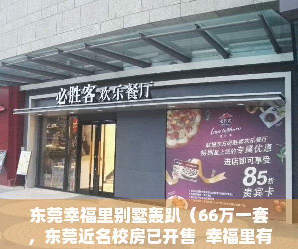 东莞幸福里别墅轰趴（66万一套，东莞近名校房已开售  幸福里有好房）