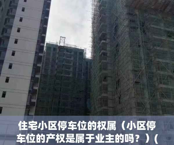 住宅小区停车位的权属（小区停车位的产权是属于业主的吗？）(小区停车位归业主所有?)