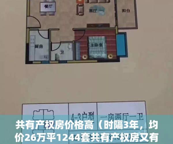 共有产权房价格高（时隔3年，均价26万平1244套共有产权房又有消息啦！）(共有产权房值不值得购买 2020年)