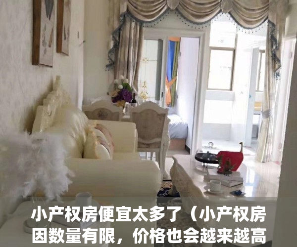 小产权房便宜太多了（小产权房因数量有限，价格也会越来越高）(小产权房很便宜)