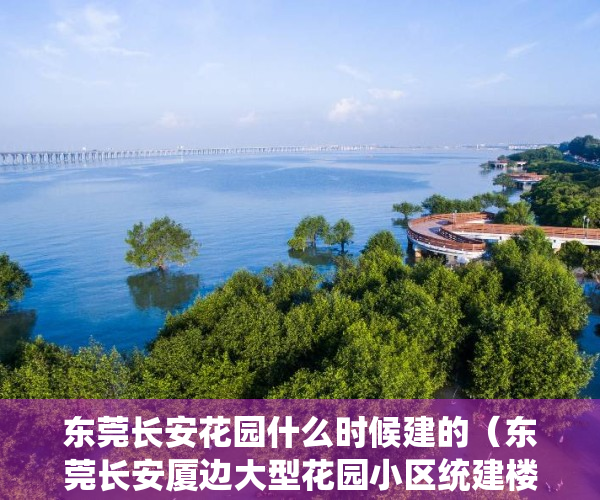 东莞长安花园什么时候建的（东莞长安厦边大型花园小区统建楼小产权房出售长安穗莞深城际轻轨长安西站附近在卖发绿本花园小区统建楼小产权房出售）