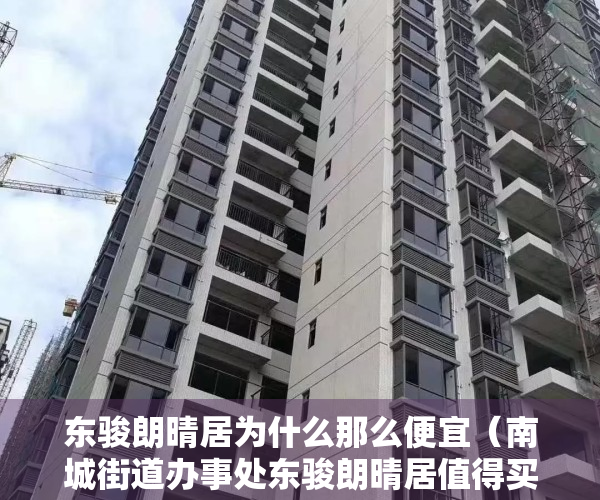 东骏朗晴居为什么那么便宜（南城街道办事处东骏朗晴居值得买么？这篇小区评测里全都有）