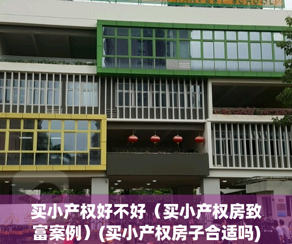 买小产权好不好（买小产权房致富案例）(买小产权房子合适吗)