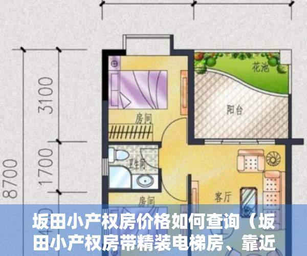 坂田小产权房价格如何查询（坂田小产权房带精装电梯房、靠近地铁口在售房源一览！）