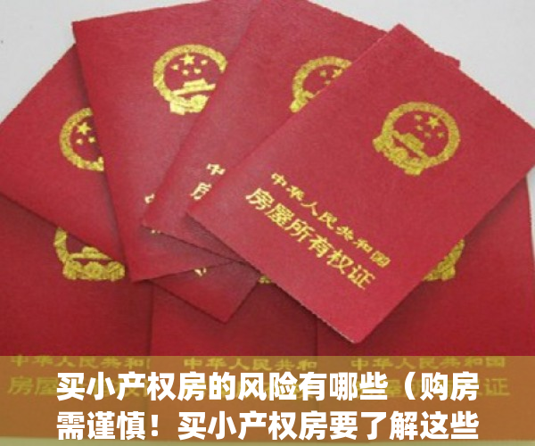 买小产权房的风险有哪些（购房需谨慎！买小产权房要了解这些风险）(买小产权房的弊端是什么)