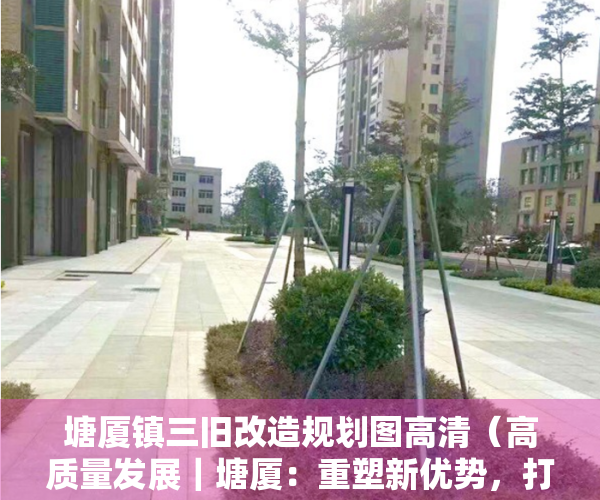 塘厦镇三旧改造规划图高清（高质量发展｜塘厦：重塑新优势，打造“一心三带”产业空间格局）