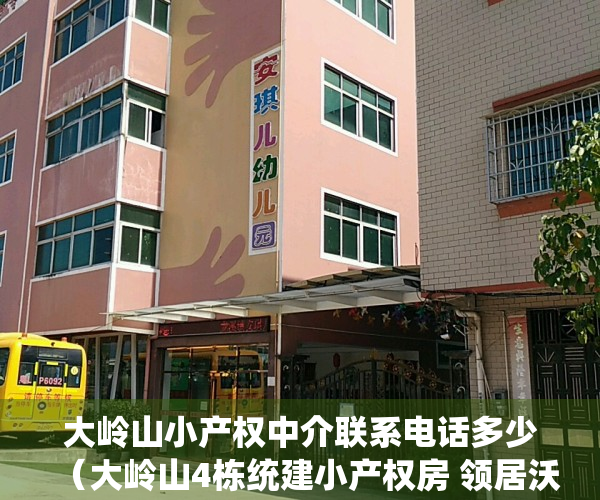 大岭山小产权中介联系电话多少（大岭山4栋统建小产权房 领居沃尔玛旁22万一套 1号线大岭山地铁站）
