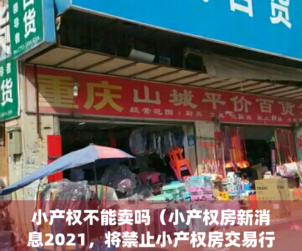 小产权不能卖吗（小产权房新消息2021，将禁止小产权房交易行为）(小产权禁止买卖)