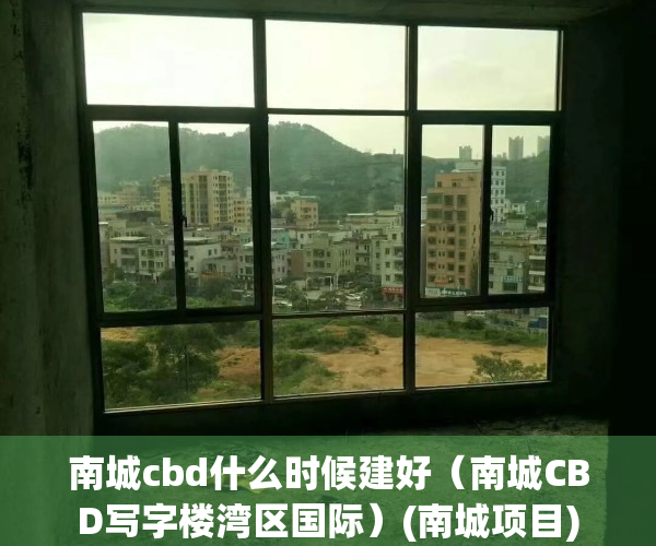 南城cbd什么时候建好（南城CBD写字楼湾区国际）(南城项目)