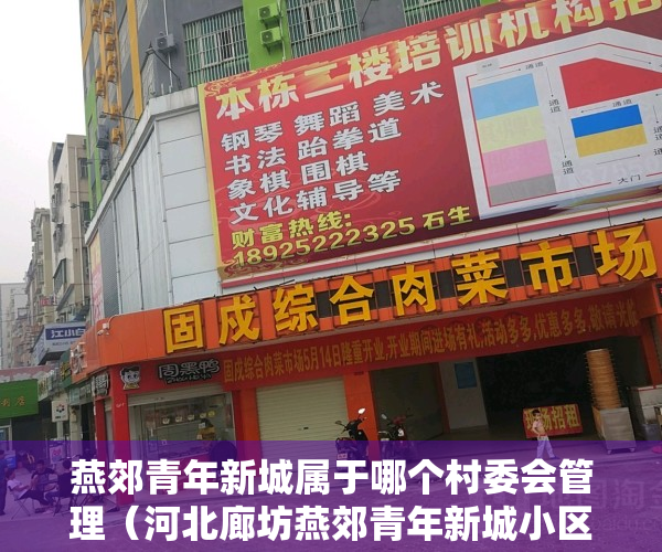 燕郊青年新城属于哪个村委会管理（河北廊坊燕郊青年新城小区违建简易房被责令限期拆除）