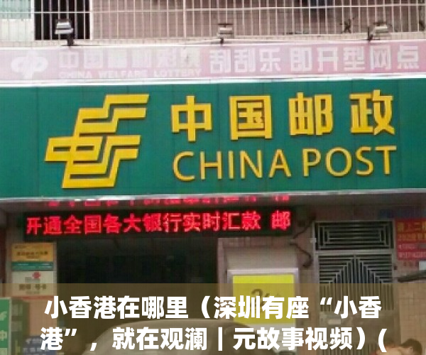 小香港在哪里（深圳有座“小香港”，就在观澜｜元故事视频）(小香港指哪里)