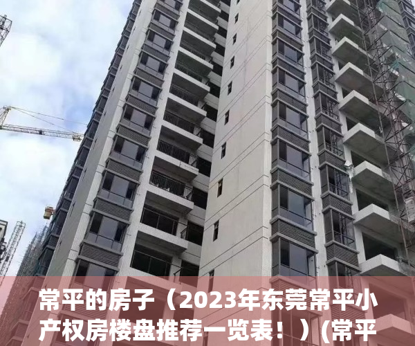 常平的房子（2023年东莞常平小产权房楼盘推荐一览表！）(常平小产权房楼盘名单)