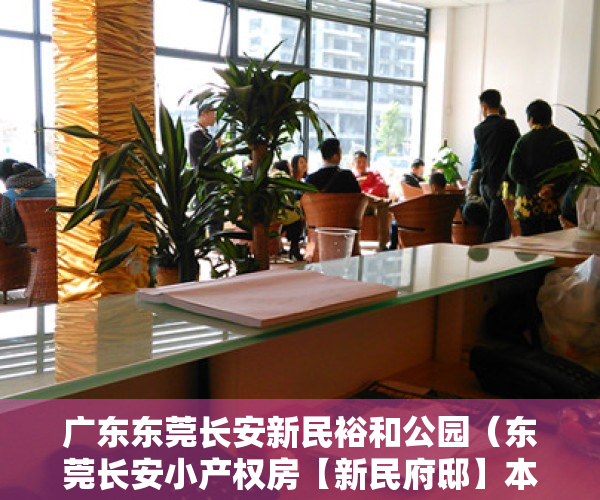 广东东莞长安新民裕和公园（东莞长安小产权房【新民府邸】本周六开盘，全新楼盘，自带停车场，货量充足，开盘优惠多多！沙井客的福音，建安路旁，vivo总部2公里）