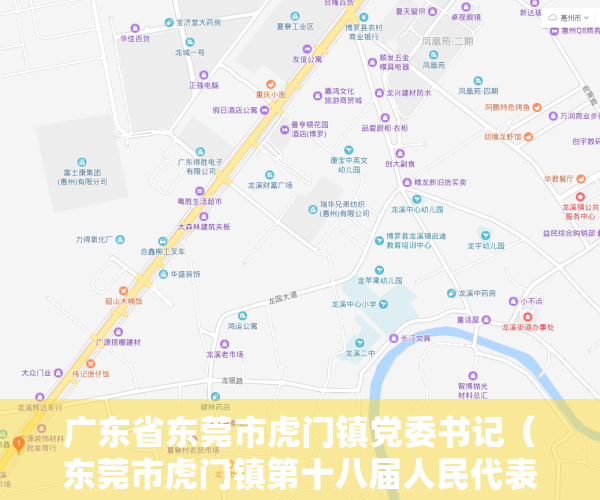 广东省东莞市虎门镇党委书记（东莞市虎门镇第十八届人民代表大会第四次会议召开）