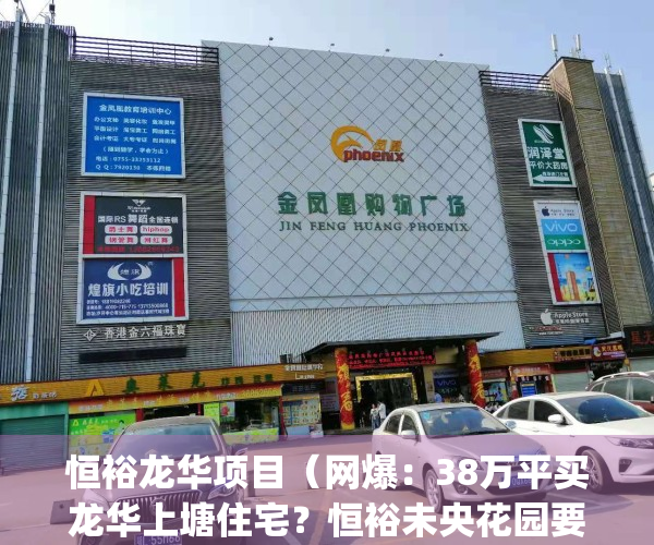 恒裕龙华项目（网爆：38万平买龙华上塘住宅？恒裕未央花园要来了！）(恒裕龙华未央花园楼面价)