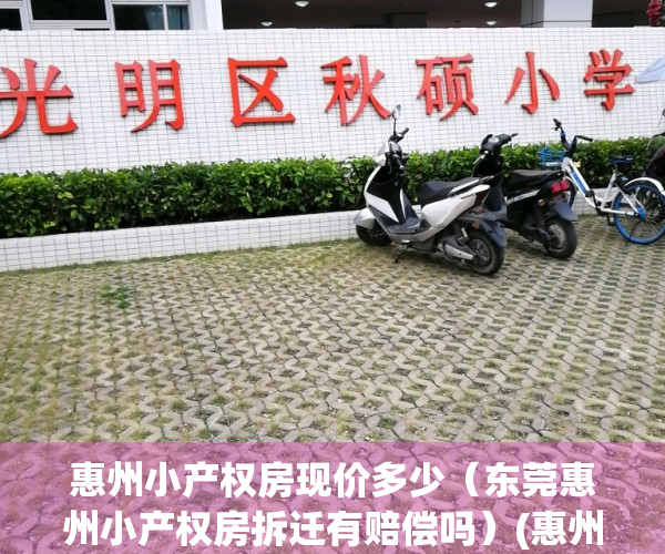 惠州小产权房现价多少（东莞惠州小产权房拆迁有赔偿吗）(惠州小产权房会被全部拆除吗)