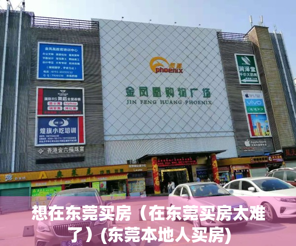 想在东莞买房（在东莞买房太难了）(东莞本地人买房)