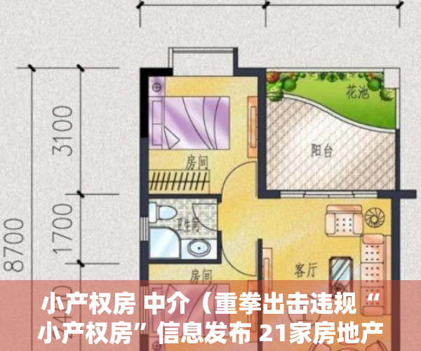 小产权房 中介（重拳出击违规“小产权房”信息发布 21家房地产中介被查处）