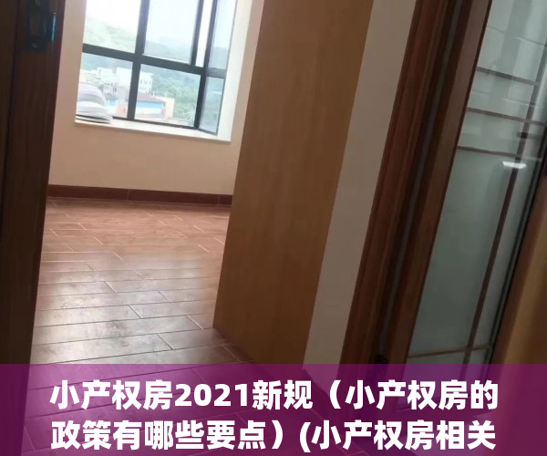 小产权房2021新规（小产权房的政策有哪些要点）(小产权房相关政策)