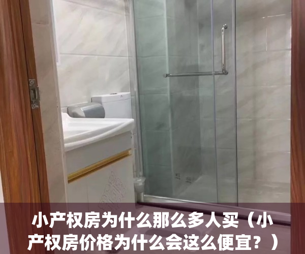 小产权房为什么那么多人买（小产权房价格为什么会这么便宜？）(小产权房为什么能建设起来)