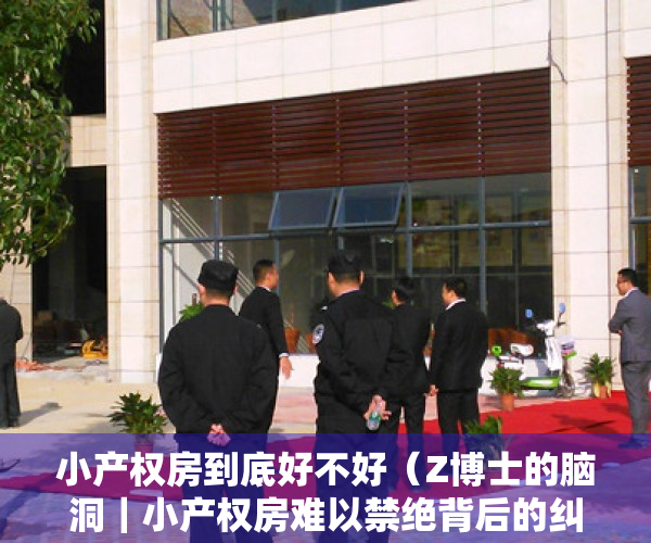 小产权房到底好不好（Z博士的脑洞｜小产权房难以禁绝背后的纠缠和博弈）