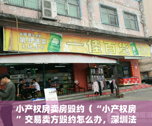 小产权房卖房毁约（“小产权房”交易卖方毁约怎么办，深圳法院最新案例告诉你）