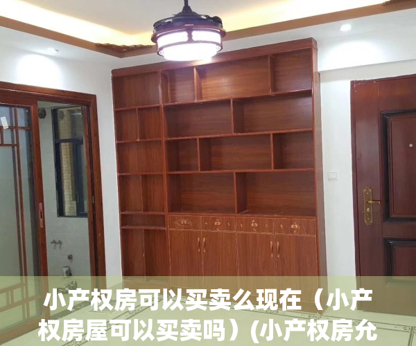 小产权房可以买卖么现在（小产权房屋可以买卖吗）(小产权房允许买卖吗?)
