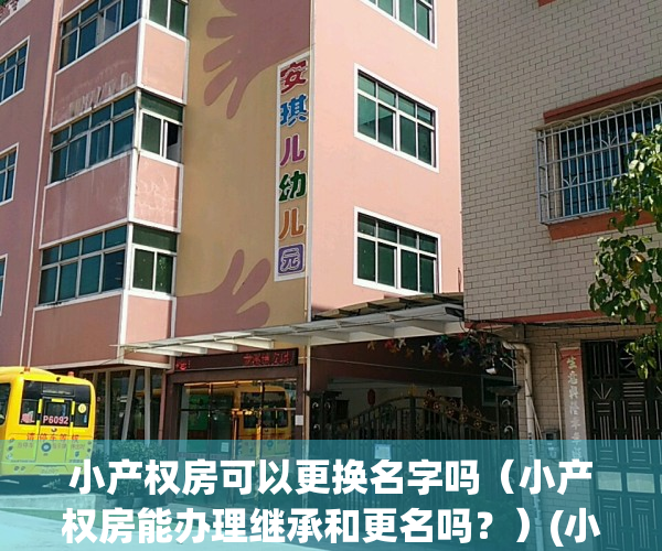 小产权房可以更换名字吗（小产权房能办理继承和更名吗？）(小产权房子能更名可以买吗)