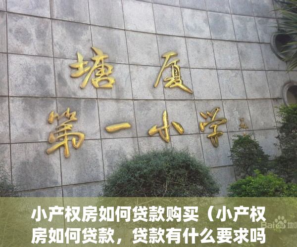 小产权房如何贷款购买（小产权房如何贷款，贷款有什么要求吗？）(小产权房贷款怎么贷)