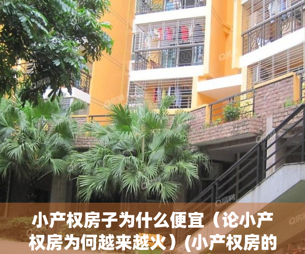 小产权房子为什么便宜（论小产权房为何越来越火）(小产权房的原因)