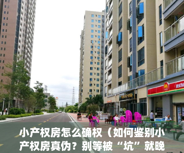 小产权房怎么确权（如何鉴别小产权房真伪？别等被“坑”就晚了）(小产权房怎么识别)