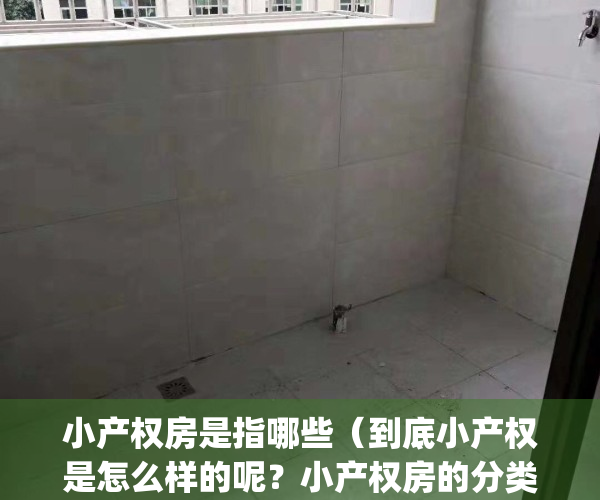 小产权房是指哪些（到底小产权是怎么样的呢？小产权房的分类？）(何为小产权房?小产权房的定义是什么?)