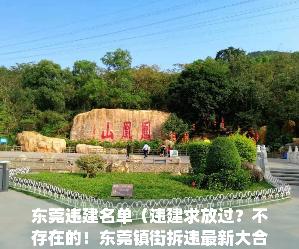 东莞违建名单（违建求放过？不存在的！东莞镇街拆违最新大合集来了）(东莞市违建的认定标准)