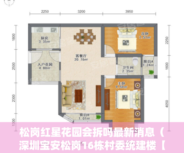 松岗红星花园会拆吗最新消息（深圳宝安松岗16栋村委统建楼【红星花园】花园绿本房、可落户口，自带大型停车场、1；2停车位，自带商业体、健身会所、篮球场）