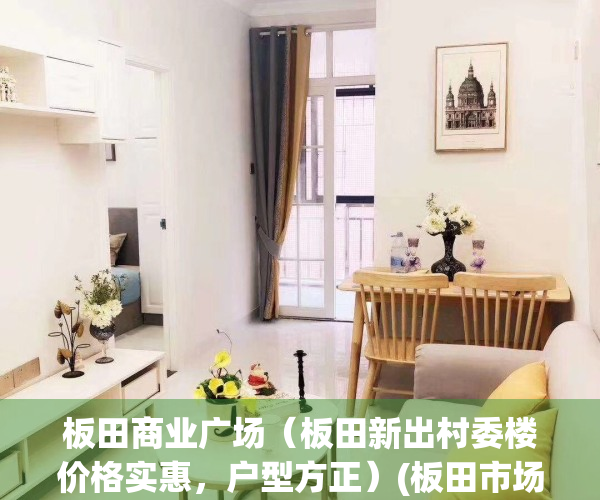 板田商业广场（板田新出村委楼价格实惠，户型方正）(板田市场)