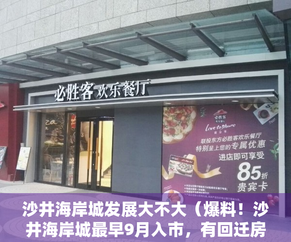 沙井海岸城发展大不大（爆料！沙井海岸城最早9月入市，有回迁房报价5万+平）