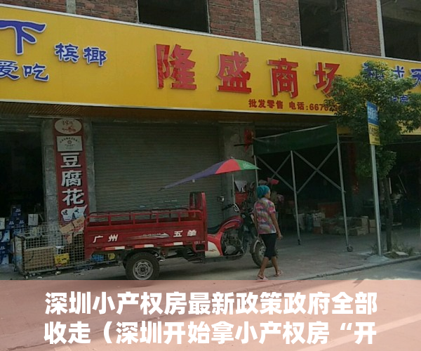 深圳小产权房最新政策政府全部收走（深圳开始拿小产权房“开刀”了！打破市场预期有利于小产权房降温）